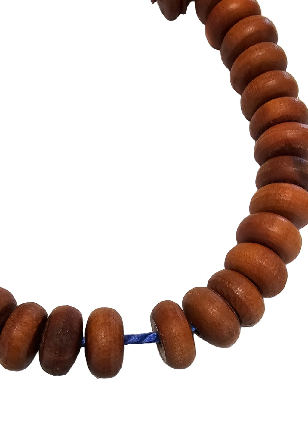 Rare Handmade Moroccan Tasbih – 100 Beads in Jujube Wood BURGUNDY CORD | $130 USD (Colors Available)– Free Shipping